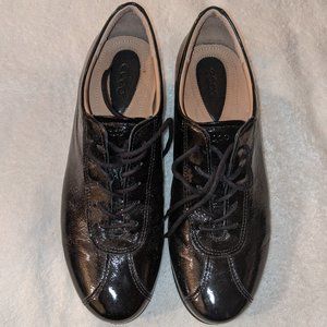 Ecco Patent Leather Sneakers